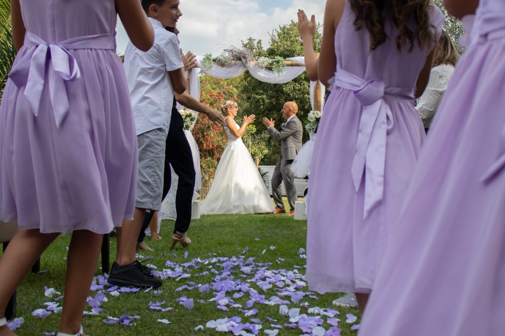 photo cérémonie laïque mariage aux arcs dans le var